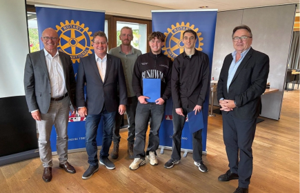 RC Freiamt – Ottobre 2025: conferimento del Premio per la formazione professionale 2025